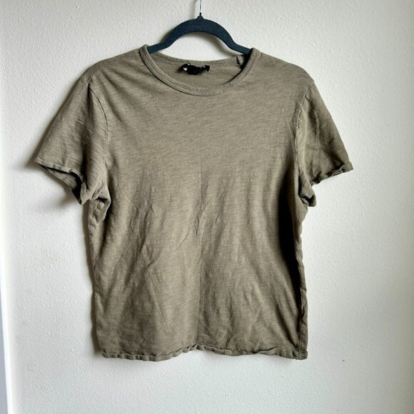 Express Relax Fit T-Shirt Bundle (Pk of 3) I Size S I Pink, Gray, Green - Picture 6 of 11